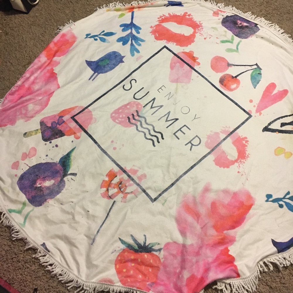 Circle Beach Towel